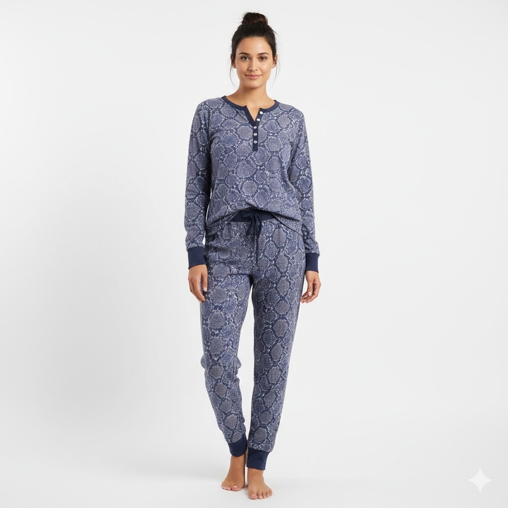Nine west women's pajama set 2 piece color serpentine  sleepwear  size‎ S-P